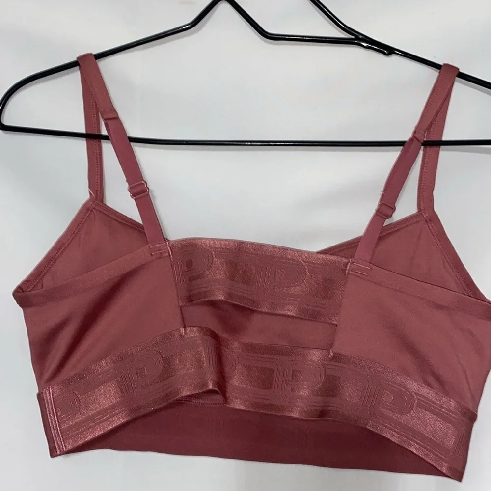 PINK Victoria's Secret Women's Intimates SPORTS‎ BRA - MAUVE SIZE Large